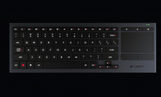 Logitech Illuminated Living-Room Keyboard K830: Komfortable Steuerung des vernetzten Fernsehers via PC