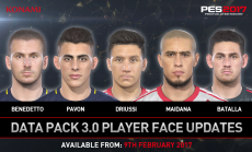 Latest PES 2017 Data Pack Coming Feb. 9th