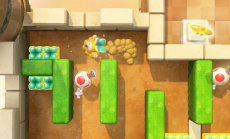 Toadette mischt kräftig mit in Captain Toad: Treasure Tracker