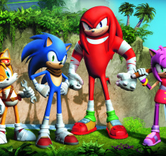 Sonic Boom - Neues Sonic-Spiel (Wii U, 3DS), neue Sonic TV-Serie und Spielzeug-Reihe angekündigt - Sonic und seine Freunde im neuen Look