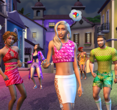 Die Sims 4 Karnevals-Streetwear-Set