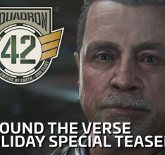 Space Combat Game, Squadron 42 Stars Mark Hamill, Gillian Anderson, Gary Oldman & More!