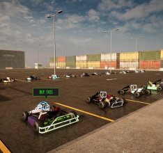 Gearhead Karting Simulator - Mechanic & Racing