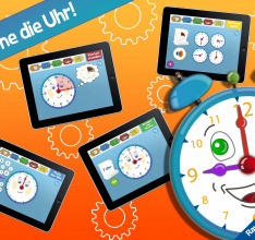 Meine erste Uhr: Zum Schulbeginn spielerisch die Uhr lesen lernen