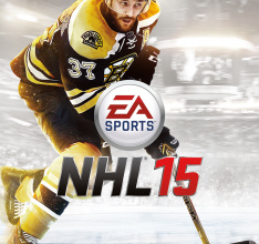Patrice Bergeron ist der Coverathlet von EA SPORTS NHL 15