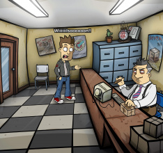 Randals Monday offers geeks more than 560 items and references to their favourite games, TV-shows and movies