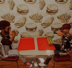 Corner Kitchen Fast Food Simulator