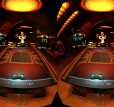 Agharta Studio will make Oculus Rift adventure games; Shufflepuck Cantina demo on Steam is proof of conccept