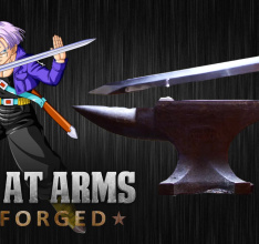 Men At Arms: Reforged Creates Trunks Sword From Dragon Ball Z