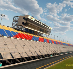 Daytona International Speedway in Auto Club Revolution enthalten