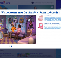 Die Sims 4: Pastell-Pop- und Krimskrams-Set