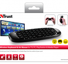 Trust stellt Wireless TV Keyboard & Air Mouse vor