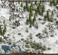 Die Siedler Online - Der Weihnachtsmann landet auf den Siedler-Inseln zum Weihnachts-Event