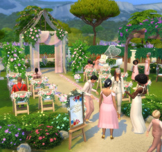 Die Sims 4: Meine Hochzeitsgeschichten-Gameplay-Pack