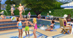 Die Sims 4 - Pool-Style- und Moderner Luxus-Set