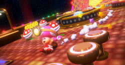 Toadette mischt kräftig mit in Captain Toad: Treasure Tracker