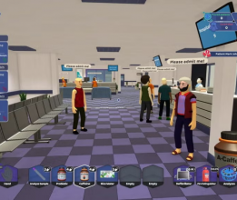 Two Hands Hospital Assistant Simulator