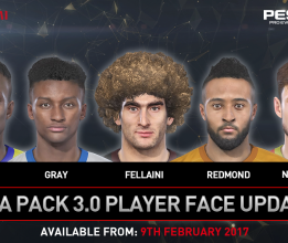 Latest PES 2017 Data Pack Coming Feb. 9th