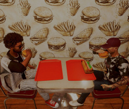 Corner Kitchen Fast Food Simulator