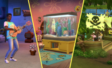 Die Sims 4 enthüllt heute zwei ikonische SpongeBob-Sets