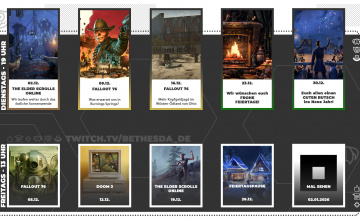 Bethesda News im Dezember