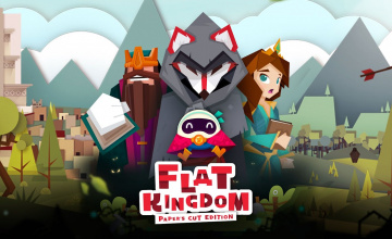 Flat Kingdom Papers Cut Edition