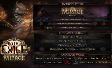 Path of Exile: Mirage enthüllt neue Liga
