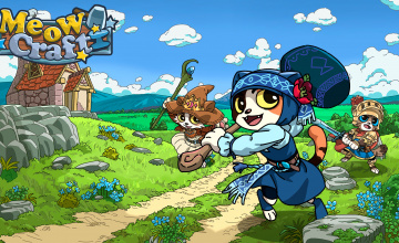 The fluffy blacksmith simulation game, MeowCraft, reveals its Steam Page