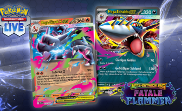 Mega-Glurak X und Mega-Gengar sind ab sofort erhältlich
