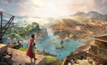 Fiere gubernator romanus cum ludo ANNO CXVII: PAX ROMANA, nunc promptus