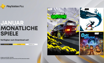 Die monatlichen PlayStation Plus-Titel im Januar für PS5 und PS4