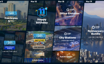 Die Cities: Skylines-Franchise feiert 11 Jahre kreativen Städtebau
