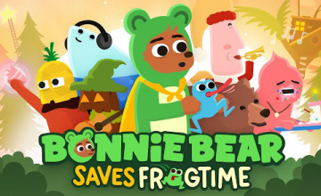Bonnie Bear Saves Frogtime, out on PC & Switch!