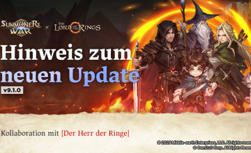 Com2uS veröffentlicht Update mit Kollaboration zwischen Summoners War und Der Herr der Ringe