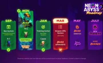 Neon Abyss 2 läutet das neue Jahr mit einem dritten großen Update ein