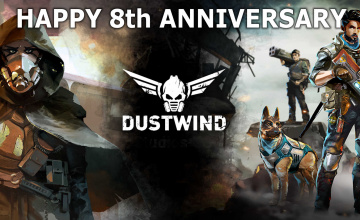 Happy Anniversary, Dustwind!