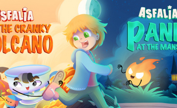 The two Asfalia game-tales: Finally on Nintendo Switch!