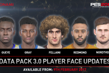 Latest PES 2017 Data Pack Coming Feb. 9th