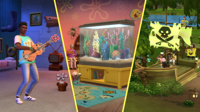 Die Sims 4 enthüllt heute zwei ikonische SpongeBob-SetsNews  |  DLH.NET The Gaming People