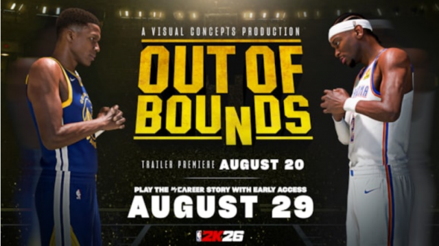 Neuer Trailer zu NBA 2K26 Meine KARRIERE: Out of BoundsNews  |  DLH.NET The Gaming People