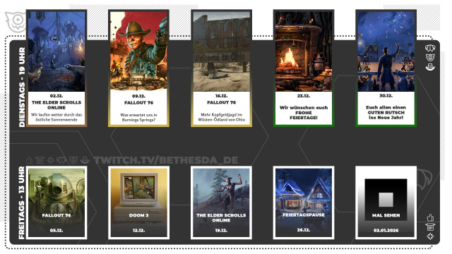 Bethesda News im DezemberNews  |  DLH.NET The Gaming People