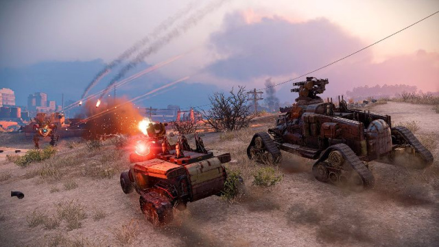 „Wolfsrudel“ bringt mehr Feuerkraft nach Crossout!News  |  DLH.NET The Gaming People
