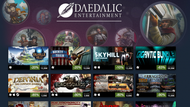 Daedalic Publisher Weekend und Skyhill Vorverkauf auf SteamNews - Spiele-News  |  DLH.NET The Gaming People
