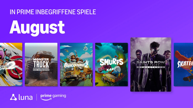Prime Gaming-Update für AugustNews  |  DLH.NET The Gaming People