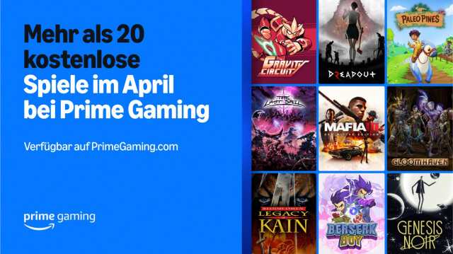Prime Gaming-Update für AprilNews  |  DLH.NET The Gaming People