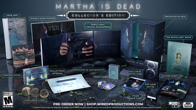 Collector’s Edition and Triple Vinyl Soundtrack for ‘Martha Is Dead’News  |  DLH.NET The Gaming People