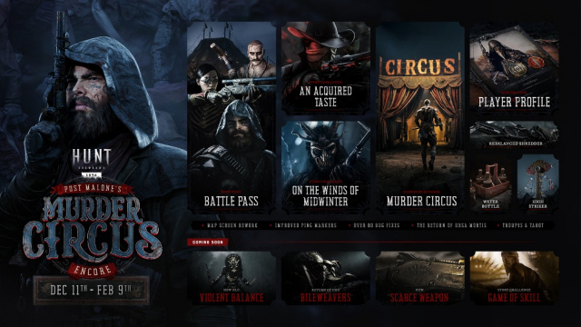 Post Malone’s Murder Circus Encore startet in Hunt: Showdown 1896News  |  DLH.NET The Gaming People