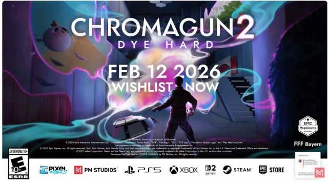 hromaGun 2: Dye Hard will launch on February 12, 2026News  |  DLH.NET The Gaming People