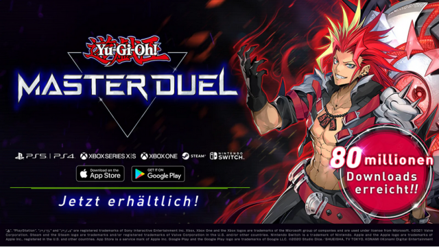 YU-GI-OH! MASTER DUEL FEIERT 80 MILLIONEN DOWNLOADSNews  |  DLH.NET The Gaming People