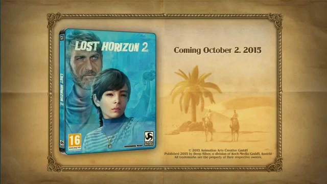 Lost Horizon 2 – gamescom TrailerVideo Game News Online, Gaming News